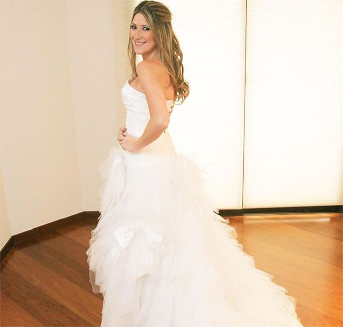 Dani Calabresa doa vestido de noiva de casamento com Marcelo Adnet; saiba mais!
