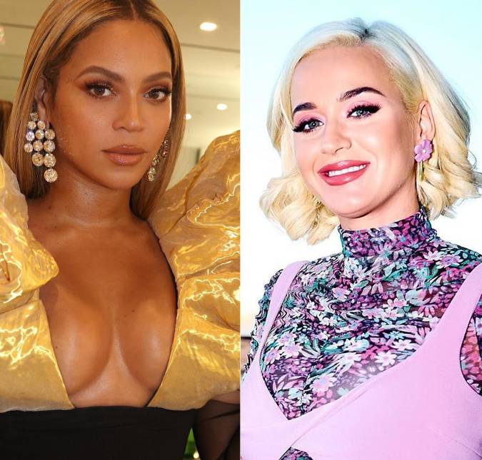 Beyoncé manda buquê de flores de mil e 345 reais para Katy Perry para celebrar nascimento da filha da cantora; confira a foto!