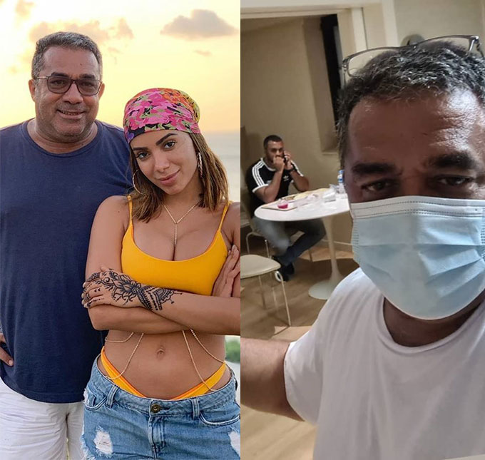 Internado, pai de Anitta recebe visita de filho que foi descoberto em 2019: <i>Tomando conta do pai</i>