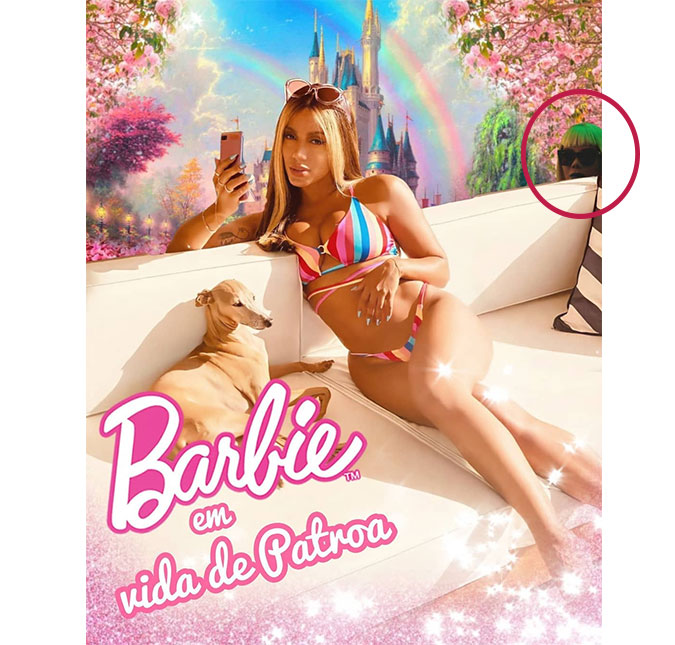 Anitta compartilha <I>meme</I> de fã e apaga após perceber Ludmilla ao fundo da imagem; entenda!