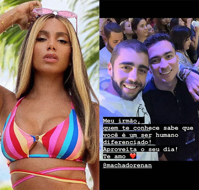 Anitta revela que ficou com muitas mulheres durante as férias, enquanto seu ex, Pedro Scooby homenageia irmão da cantora: <I>Ser humano diferenciado</I>