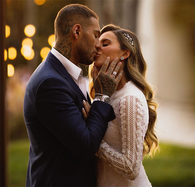 Lucas Lucco compartilha fotos de casamento com Lorena Carvalho: <i>Um passo importante!</i>