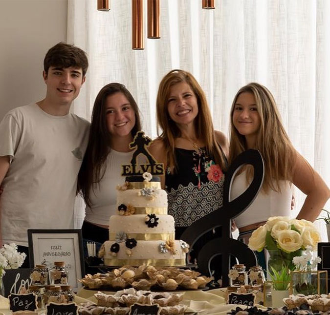Filhos de Gugu Liberato celebram aniversário da mãe, Rose Miriam Di Matteo: <I>Você merece o mundo</I>