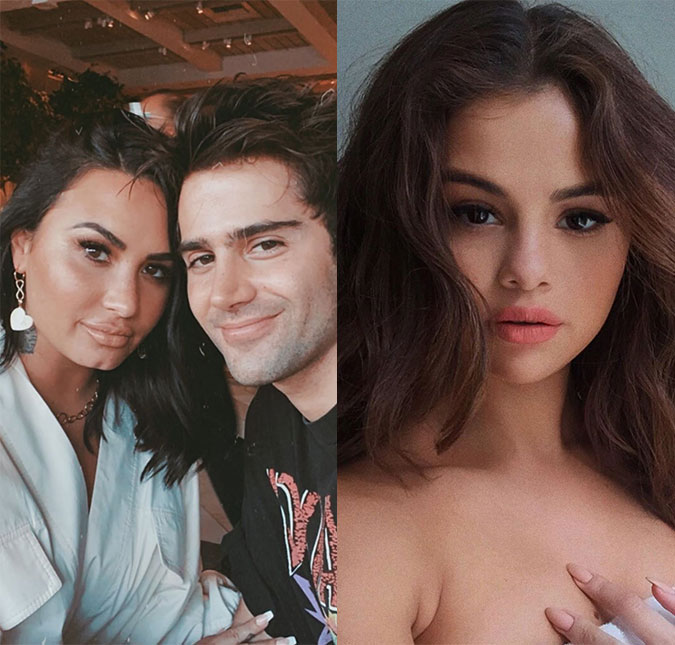 Demi Lovato se irrita após <I>fake news</I> de que seu noivo gostaria de se casar com Selena Gomez: <I>É muito triste</I>