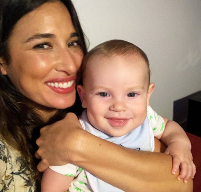 Giselle Itié posa com mãe e filho e encanta seguidores: <I>Amor de gerações</i>