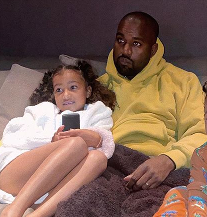 Kanye West preocupa após mensagem assustadora para a filha: <I>Estou indo para a guerra e colocando minha vida em risco</I>