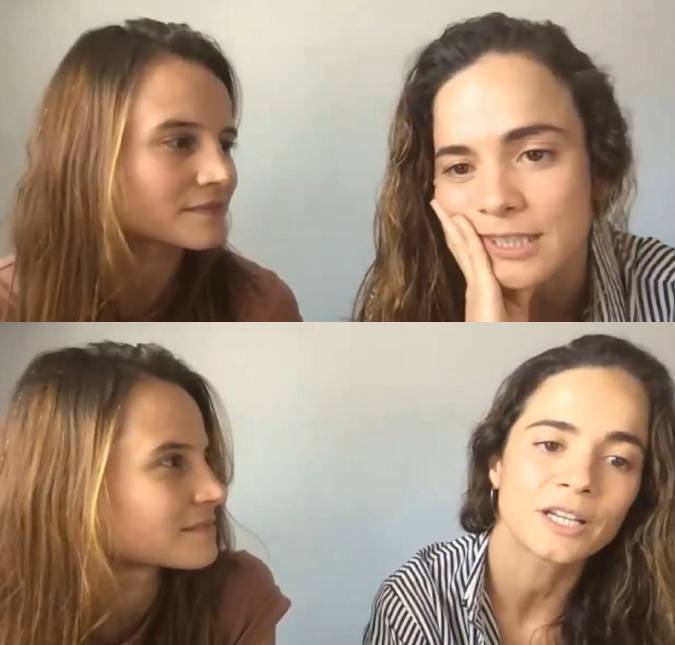 Olhar apaixonado de Bianca Comparato para Alice Braga viraliza e encanta a <i>web</i>!