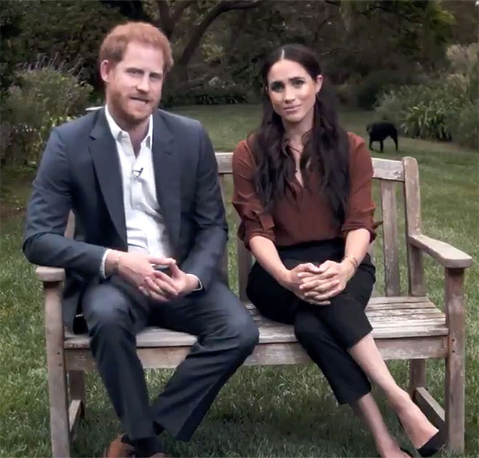Cachorro de Meghan Markle e príncipe Harry faz aparição surpresa em novo vídeo do casal; confira!