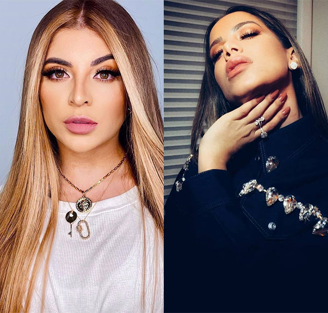 Gkay faz <I>tour</I> pelo <I>closet</I> de Anitta e se impressiona com a quantidade de roupas da poderosa; confira!