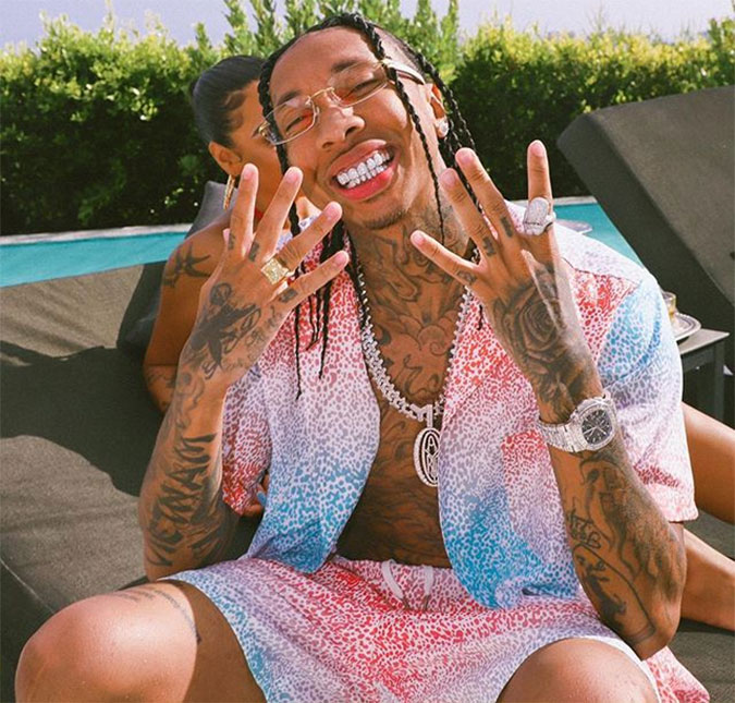 Ex de Kylie Jenner, Tyga causa polêmica ao criar perfil em <I>site</I> adulto e postar fotos com mulheres nuas