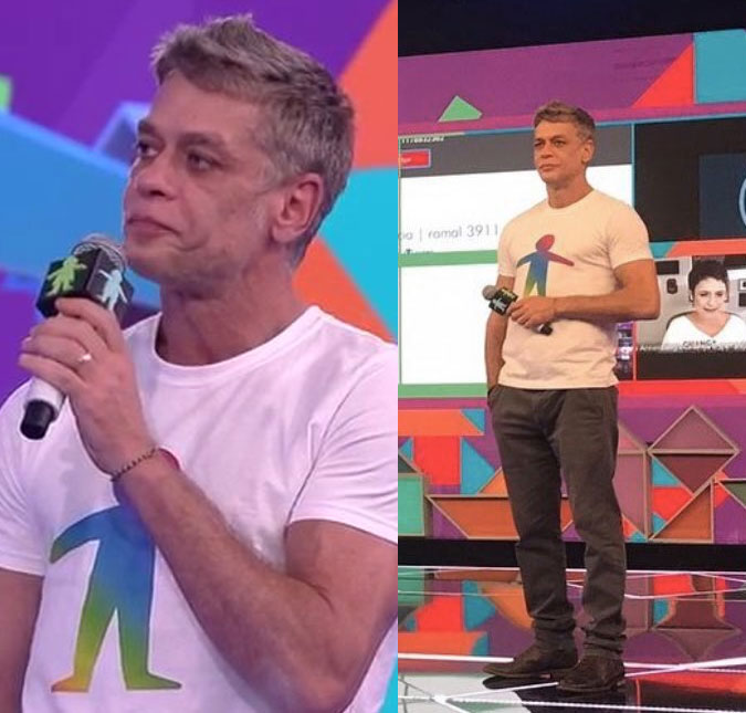 Fábio Assunção movimenta redes sociais e arranca elogios ao aparecer no <i>Criança Esperança</i>