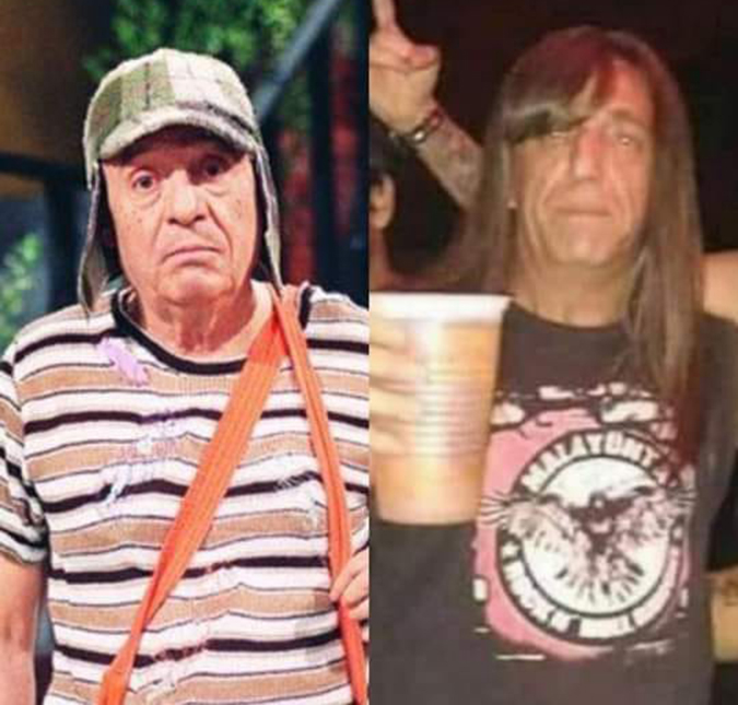 Homem argentino viraliza na <i>internet</i> por semelhança com Roberto Bolaños: <i>Chaves metaleiro</i>
