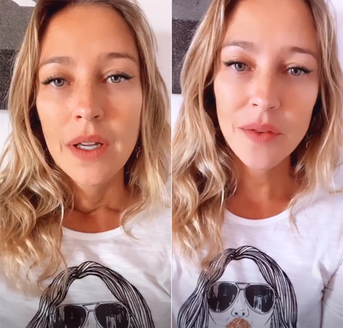 Luana Piovani revela ansiedade para resultado de teste do coronavírus: <i>Morrendo de saudade dos meus filhos</i>