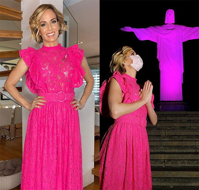 Ana Furtado agradece cura do câncer aos pés do Cristo Redentor: <I>Estar viva é um presente</I>