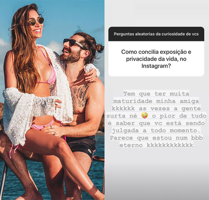Romana Novais fala sobre exposição nas redes sociais: <i>Às vezes a gente surta</i>