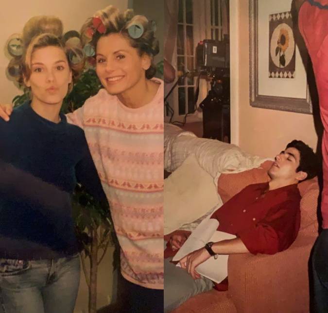 Vera Fischer compartilha fotos inéditas dos bastidores de <i>Laços de Família</i>; veja!