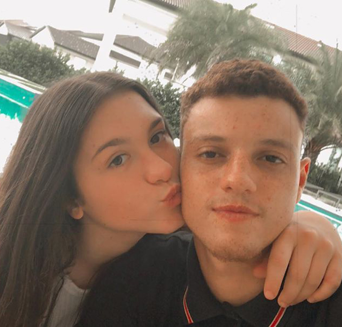 Filha mais nova de Gugu Liberato, Sofia assume namoro ao postar foto nas redes sociais!