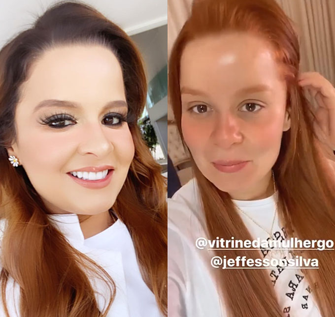 Maiara surpreende ao surgir mais ruiva: <i>O povo vai estranhar</i>