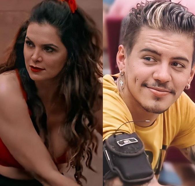 Em festa de <i>A Fazenda 12</i>, Luiza Ambiel machuca o pé e público pede expulsão de Biel