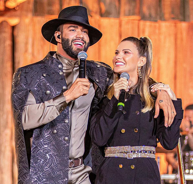 Separação de Gusttavo Lima e Andressa Suita é usada como propaganda em restaurantes: <i>Acaba do nada</i>