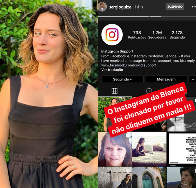 Bianca Bin tem sua conta no <i>Instagram hackeada</i>