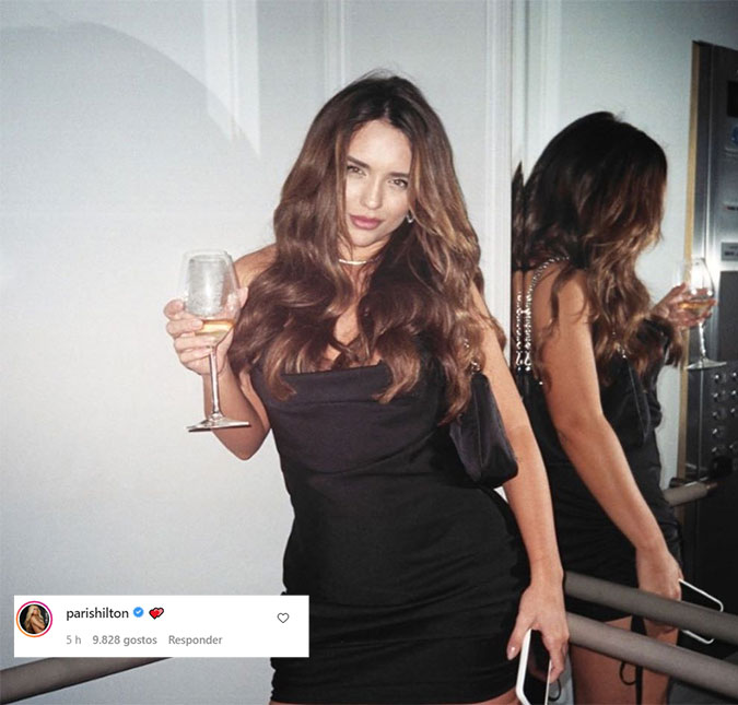 Rafa Kalimann ganha comentário de Paris Hilton em foto e choca fãs: <i>Zerou a vida</i>