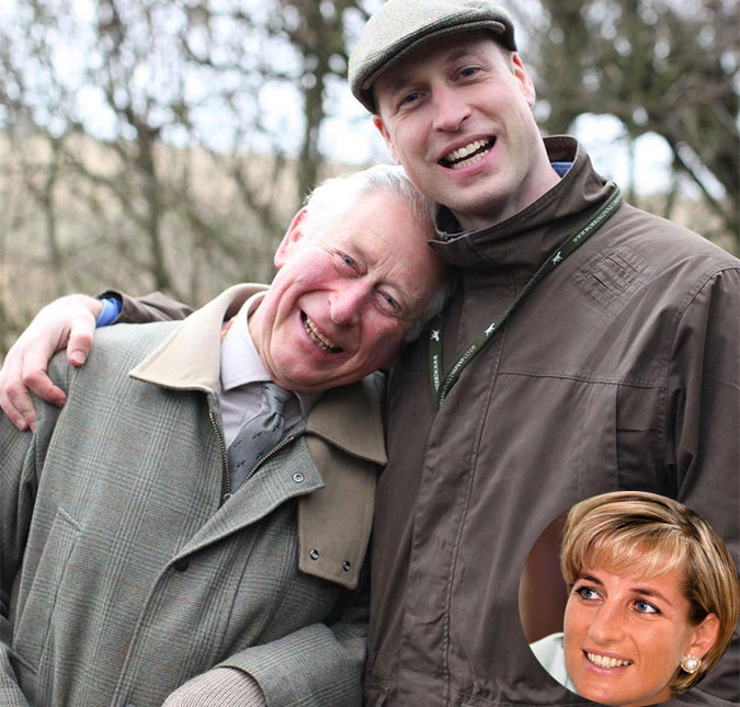 Princesa Diana achava que príncipe William deveria ser Rei ao invés de príncipe Charles