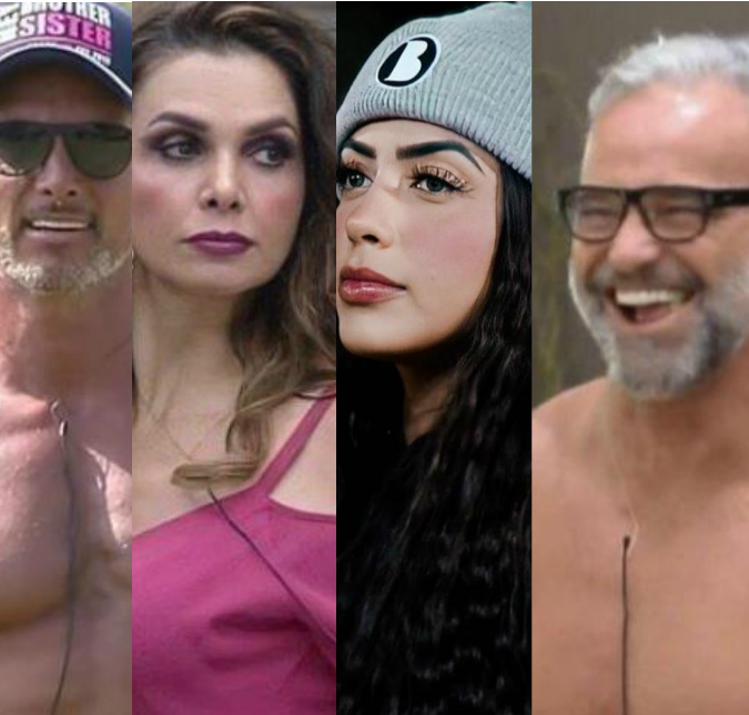 Luiza Ambiel, Mirella, Mateus Carrieri e Juliano estão na roça em <i>A Fazenda 12</i>