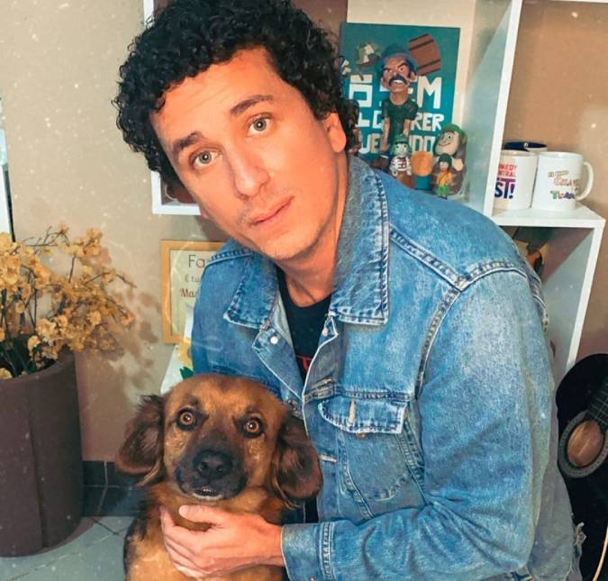 Rafael Portugal surge irreconhecível em clique e internautas brincam: <I>Vocês viram que ele tá bonito?</i>