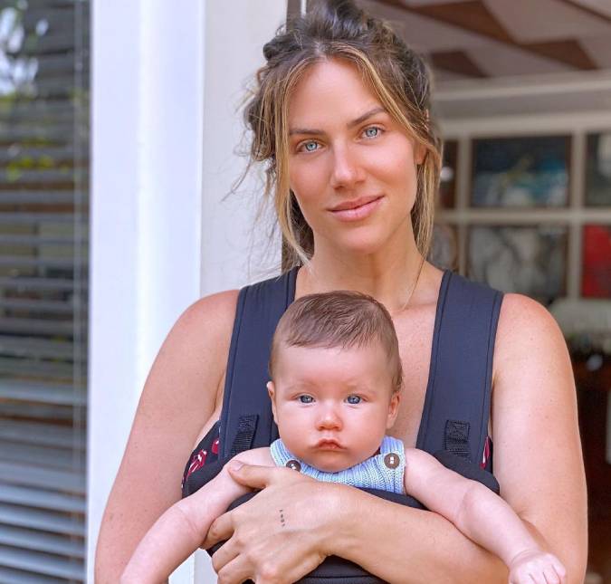 Giovanna Ewbank teve crise de riso, quase deu à luz no carro e brinca: <i>- Eu cuspi o Zyan</i>