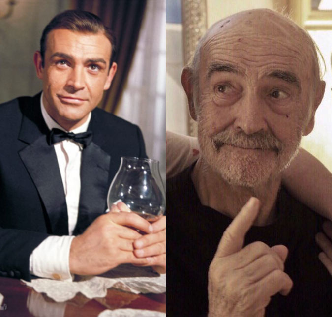 Última foto pública de Sean Connery mostra o ator sorrindo ao lado do filho; veja