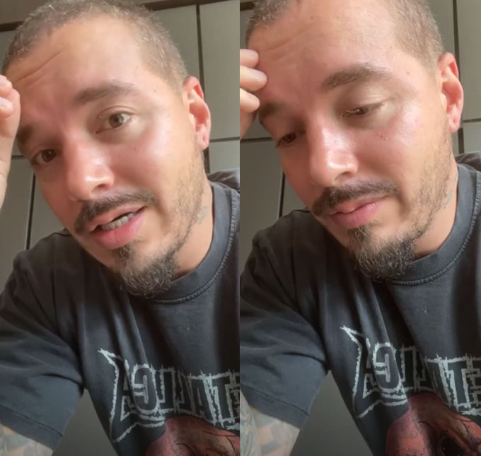 J Balvin revela estar enfrentando ansiedade e depressão: <i>- Sou frágil e vulnerável</i>