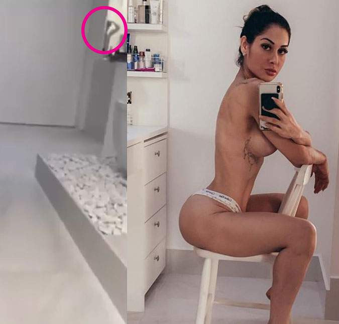 Seguidores de Mayra Cardi percebem homem em foto da casa e ela garante que não é Arthur Aguiar, diz colunista