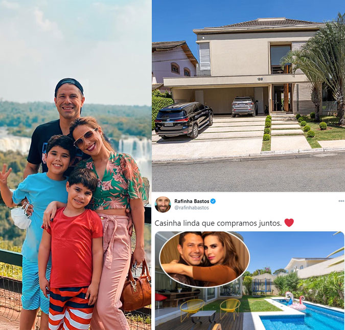 Wanessa Camargo coloca mansão à venda e Rafinha Bastos faz piada: <i>Casinha linda que compramos juntos</i>