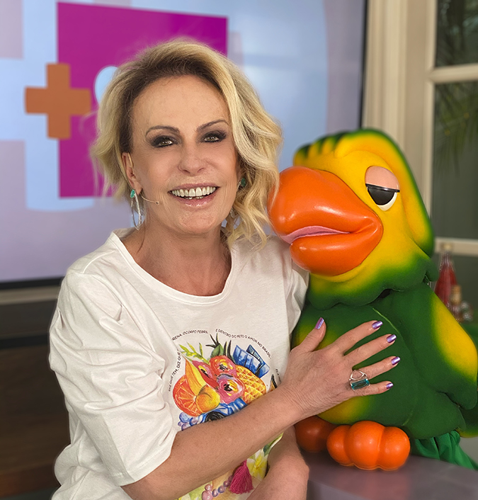 Ana Maria Braga evita falar do futuro do personagem Louro José