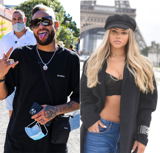 Neymar Jr. volta ao Brasil acompanhado da cantora Gabily, diz jornal