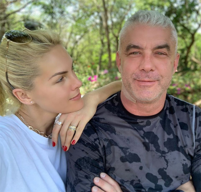 Ana Hickmann se declara ao marido após ele revelar câncer