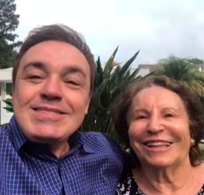 Mãe de Gugu Liberato diz sentir o filho perto todos os dias e afirma que gostaria de conhecer quem recebeu o coração do apresentador