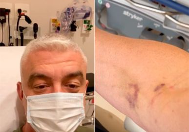 Marido de Ana Hickmann mostra rotina de um dia de tratamento contra o câncer; veja