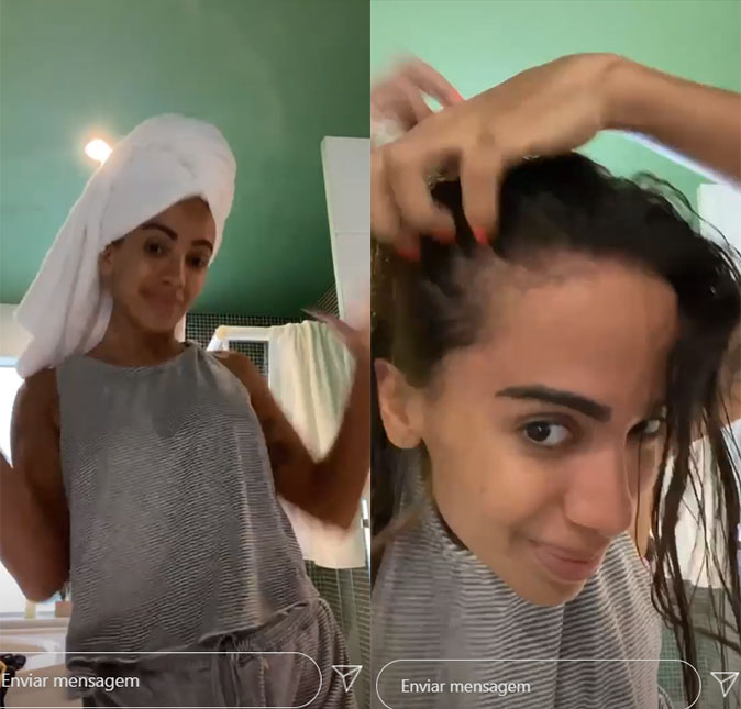 Após boatos, Anitta publica vídeo mostrando que não está careca