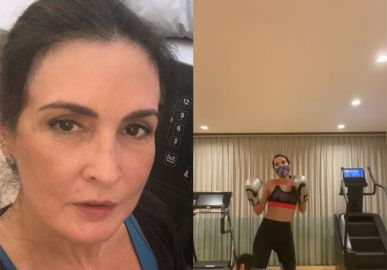 Enquanto Bruna Marquezine <I>requebra</I> em treino, Fátima Bernardes admite: <I>Retomar os exercícios depois das férias não é fácil</I>; entenda!