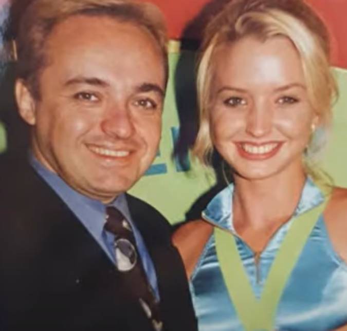 Alessandra Scatena namorou Gugu Liberato quando tinha 15 anos de idade; apresentador era 16 anos mais velho