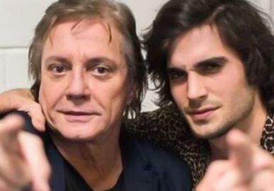 Fiuk e Cleo compartilham homenagem no aniversário de Fábio Jr.