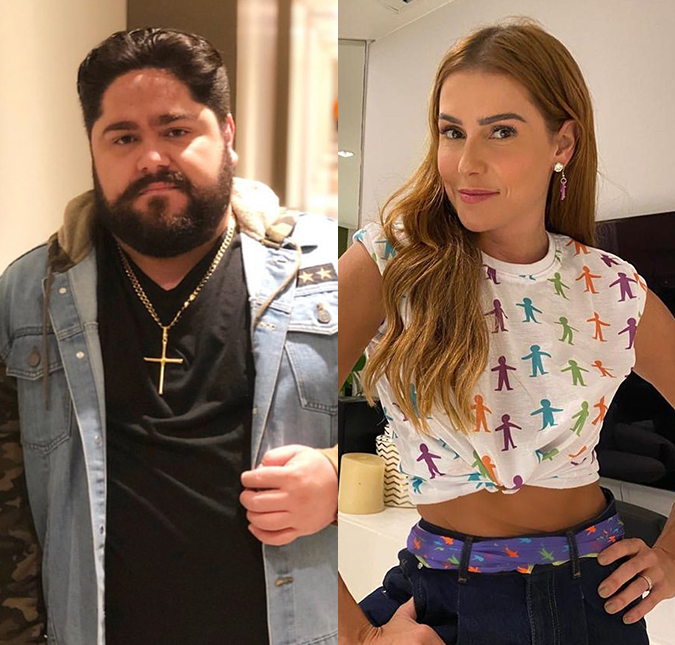 César Menotti, dupla de Fabiano, admite paixão platônica por Deborah Secco na adolescência e ela responde
