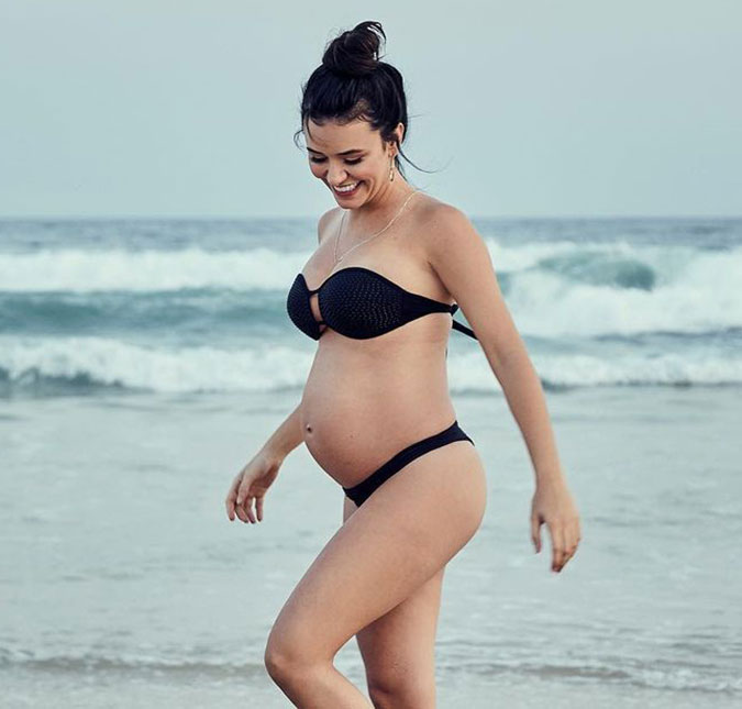 Na reta final da gravidez, Talita Younan fala sobre expectativa em se tornar mãe pela primeira vez: <i>- Todos os medos do universo</i>