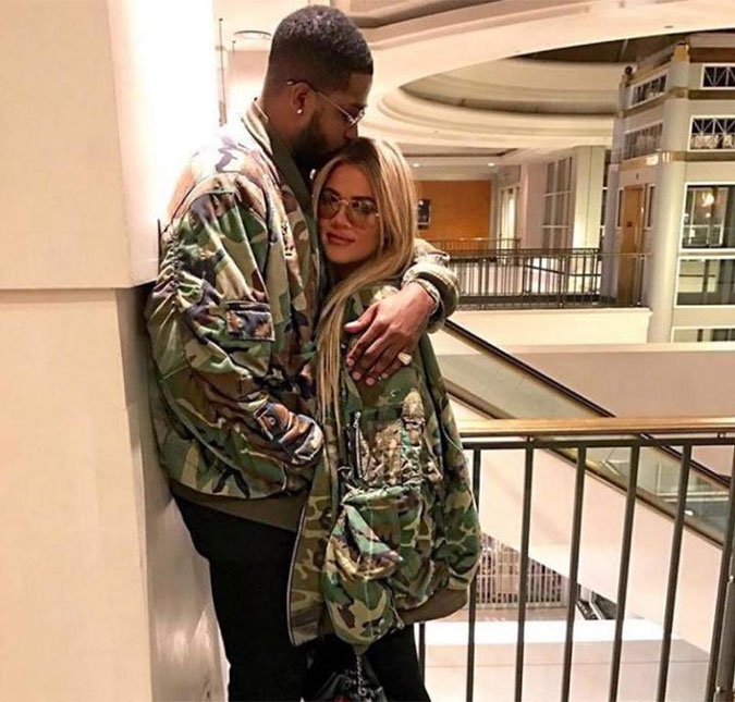 Khloé Kardashian diz que quer ter mais filhos com Tristan Thompson - que fica feliz ao ouvir o pedido!