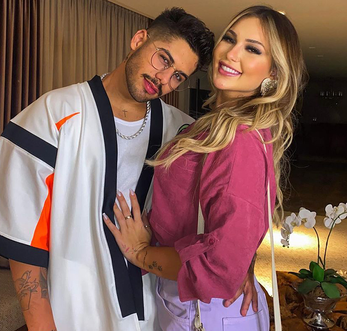 Zé Felipe anuncia música em homenagem ao filho que espera com Virginia Fonseca: <i>Um dos momentos mais importantes da minha vida</i>
