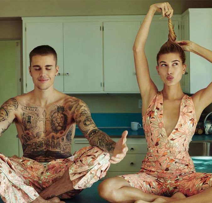 Hailey Bieber, companheira de Justin Bieber, ficou assim, de cabelo em pé, quando viu que Justin poderia confundir os seguidores e alimentar os rumores de que os dois estariam à espera do primeiro filho! O cantor publicou foto dos dois juntos e escreveu: mãe e pai, o que foi suficiente para todo mundo achar que eles seriam papais em breve. Hailey foi rápida e logo tratou de negar: Acho que você deveria mudar esta legenda para *mamãe e papai de cachorros* antes que alguém entenda errado.. Calma lá, né?