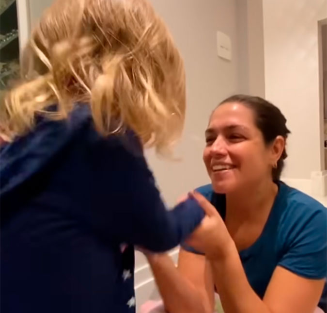 Thais Fersoza se emociona com primeiro dia de escola de Melinda: - <i>Está doendo</i>
