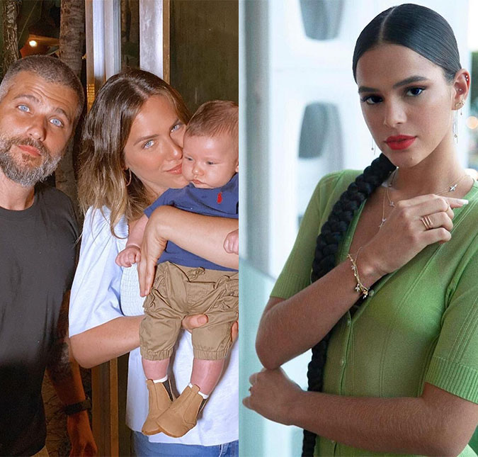 Bruno Gagliasso diz que Bruna Marquezine entregou o sexo de Zyan nas redes sociais ao deixar comentário aparentemente inofensivo; entenda!